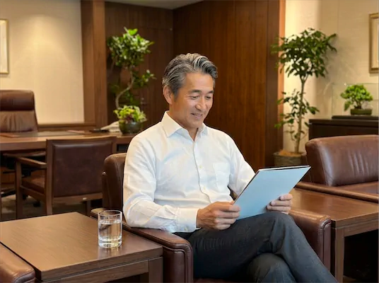 交際クラブの料金プランを確認する男性会員｜入会金・セッティング料金の仕組み